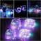 4 Pack Fairy Lights Battery Operated, String Lights 10ft 30 LEDs, Flashing and Constant Light Mode, Silver Wire Mini Lights for Festival, Christmas Decoration